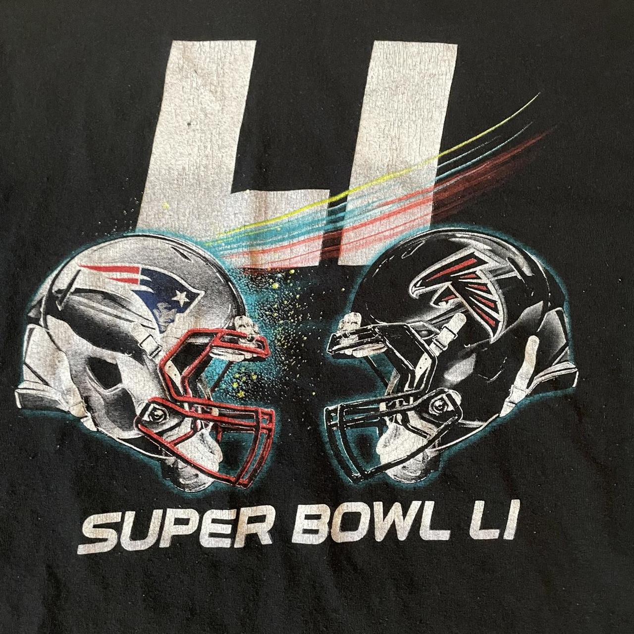 NFL Super Bowl LI Falcons vs Patriots Tshirt - Depop