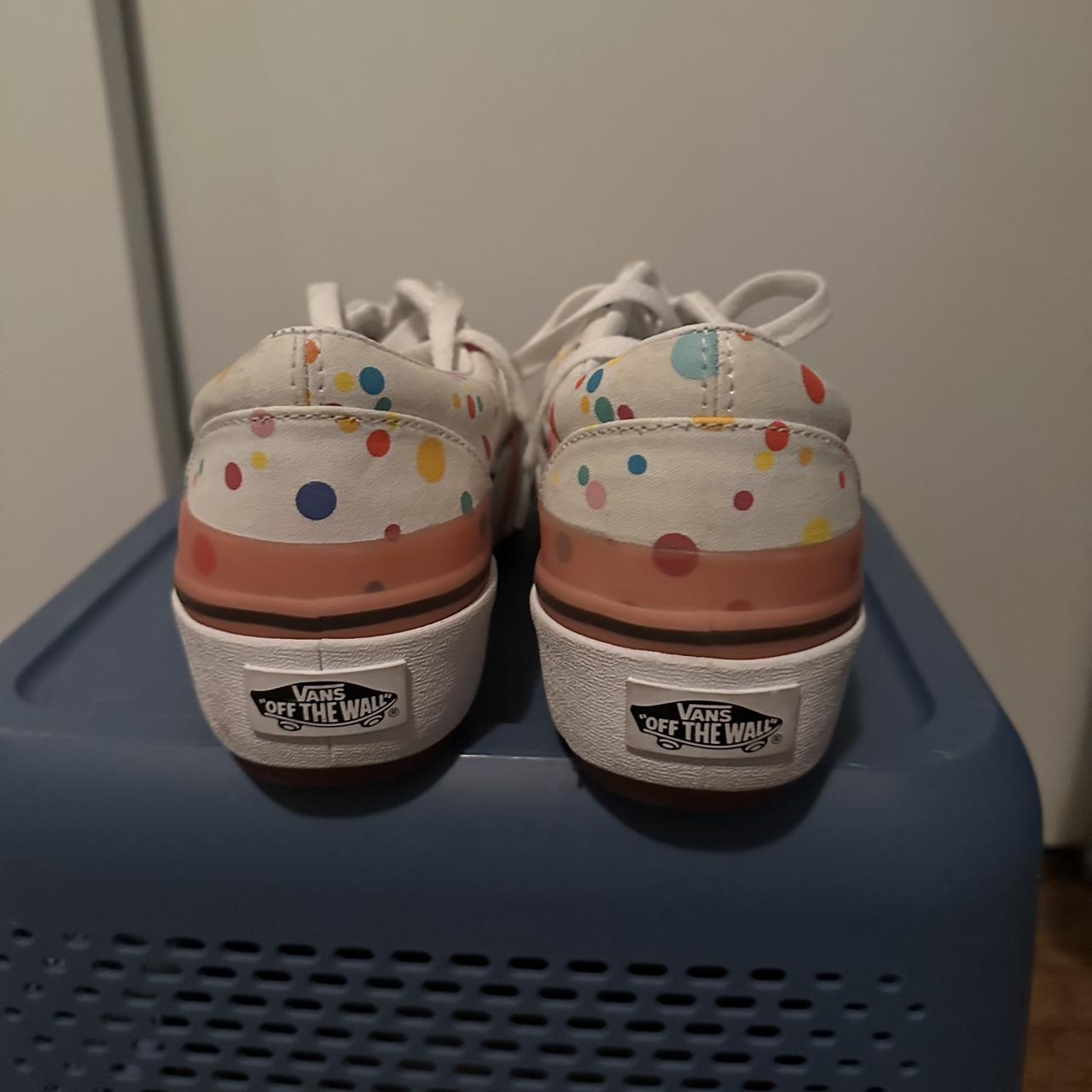 Uv Ink Era Vans Ua Era Stacked Flower Pink Sun Changing Flower Vans Uv Ink Sun Changing Vans Flowers