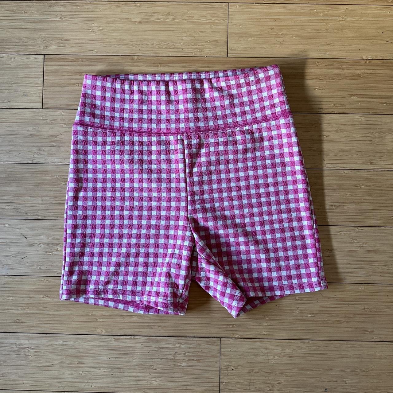 WILD FABLE // gingham biker shorts - Depop