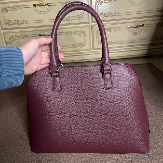 Aldo burgundy store bag