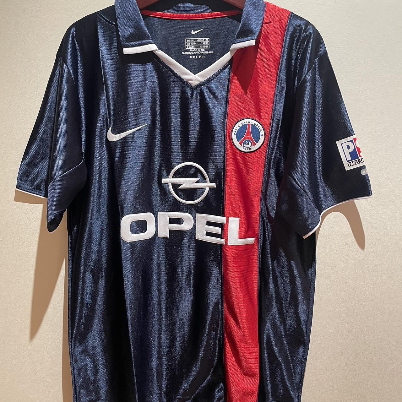 Vintage Paris Saint-Germain 2001/02 Home Kit - size... - Depop