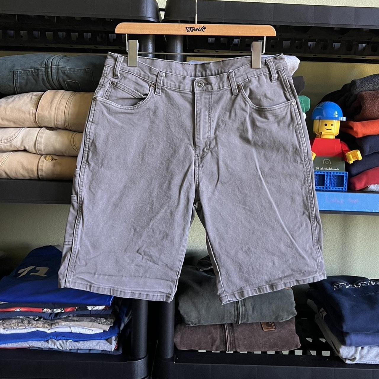 Grey Dickies Shorts 9/10 condition no flaws and a... Depop
