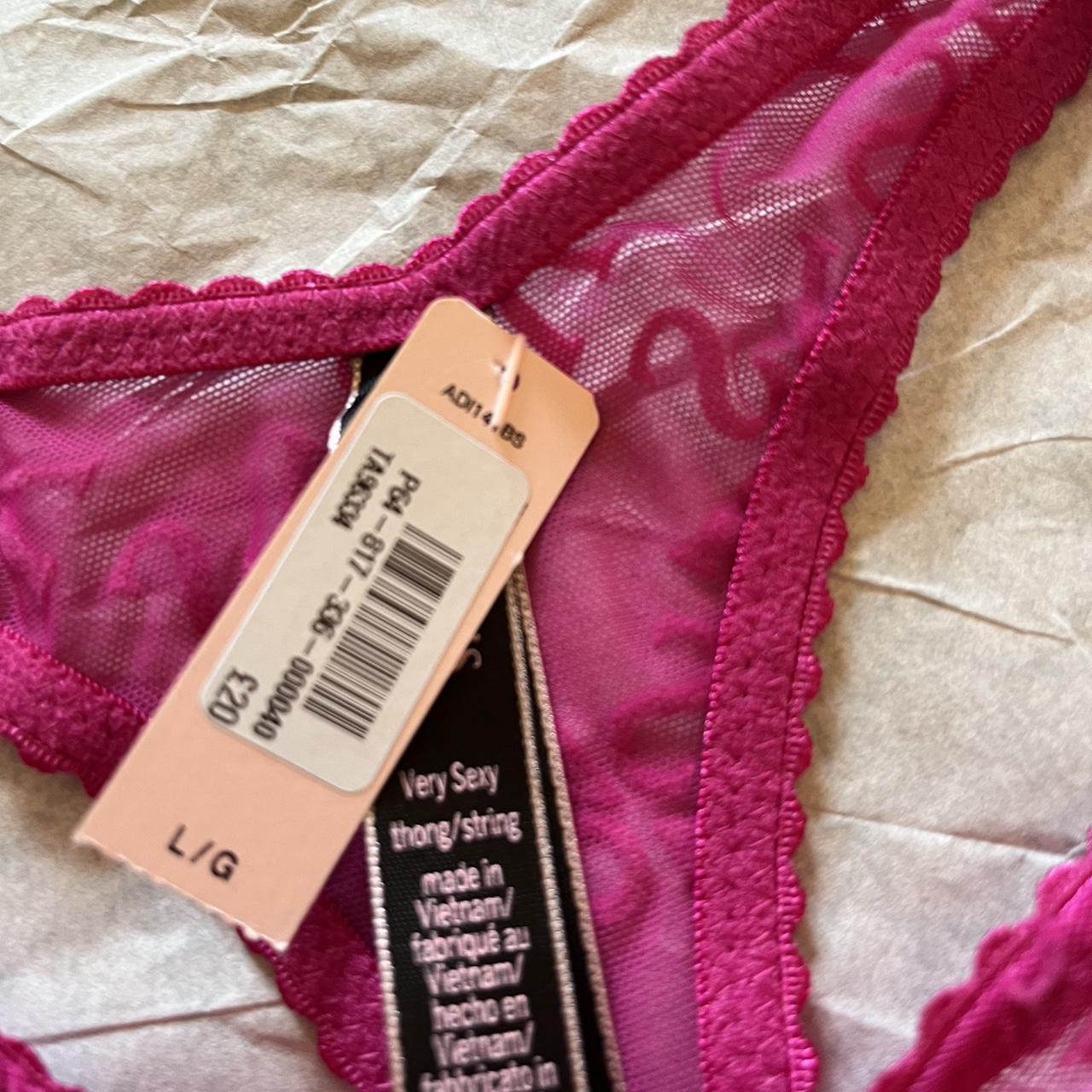 Victoria's Secret Women's Pink Panties | Depop