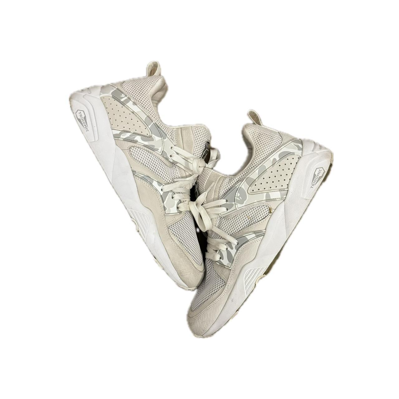 Puma blaze of glory bape camo white best sale