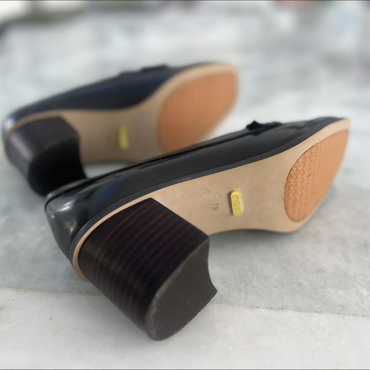 ralph lauren women's loafers black