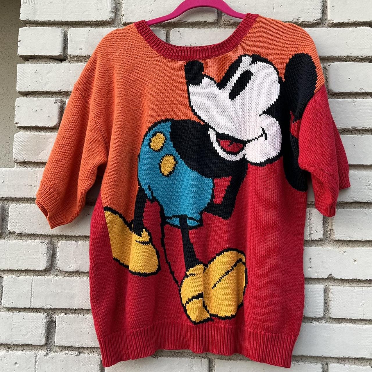 Striped mickey cheap mouse sweater