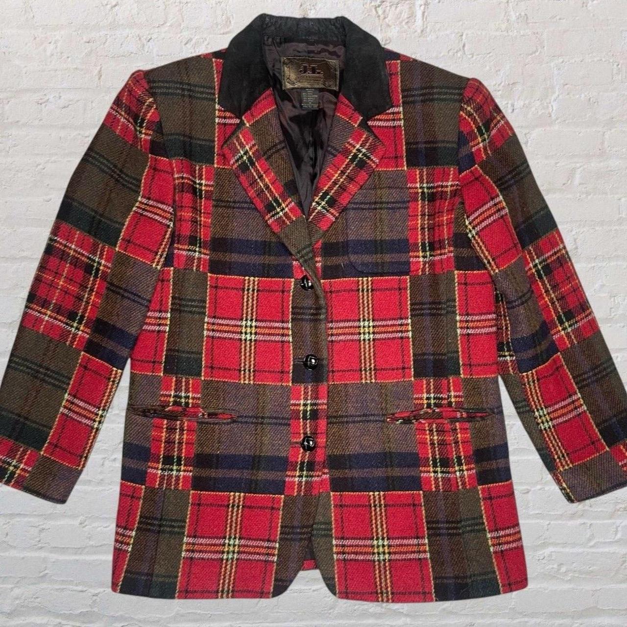 Source Unknown Women's Blazer Jacket - Red/Black … - image 1