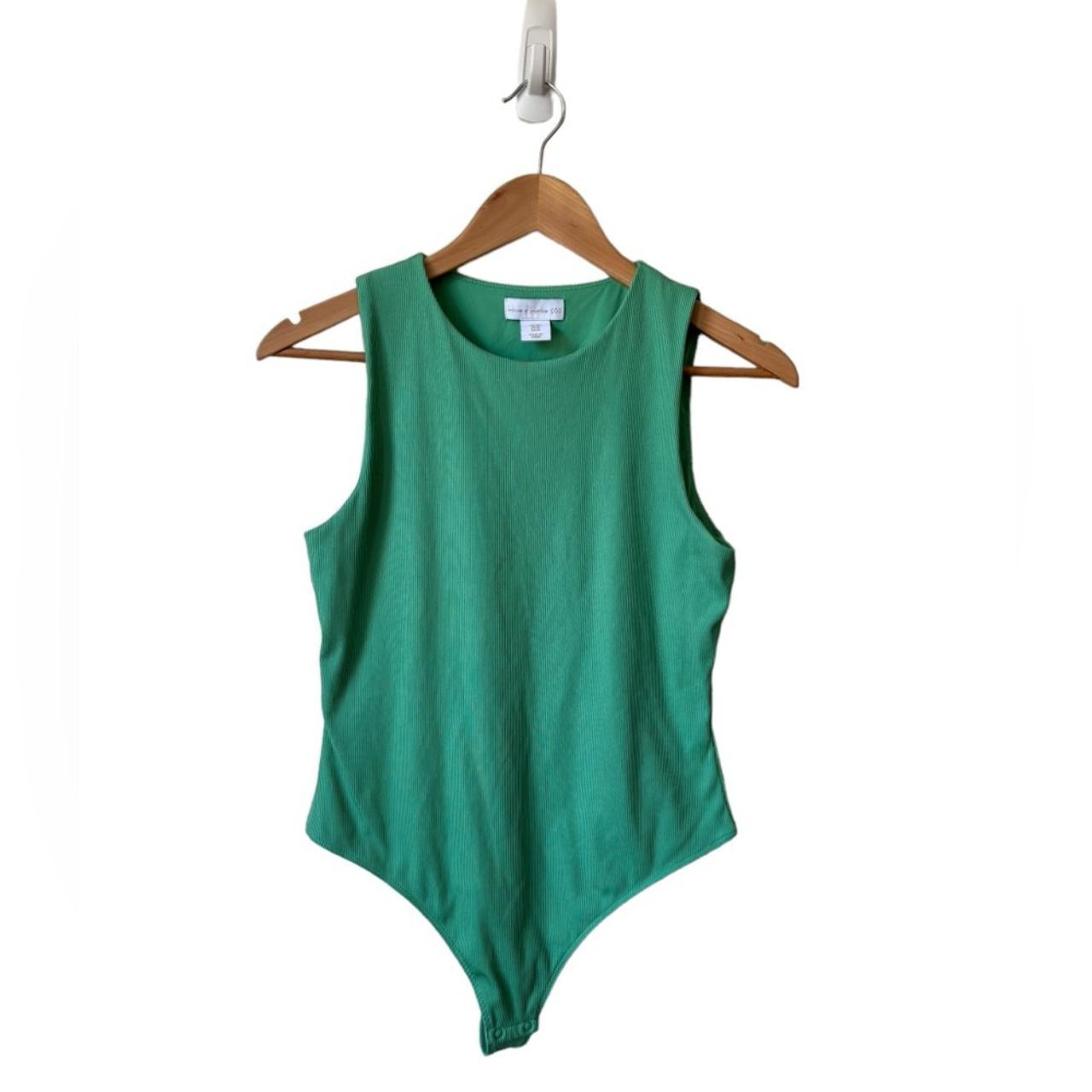 新品未使用 House of the Hill Bodysuit 80size House of Harlow 1960 Ribbed Sleeveless Thong | Depop