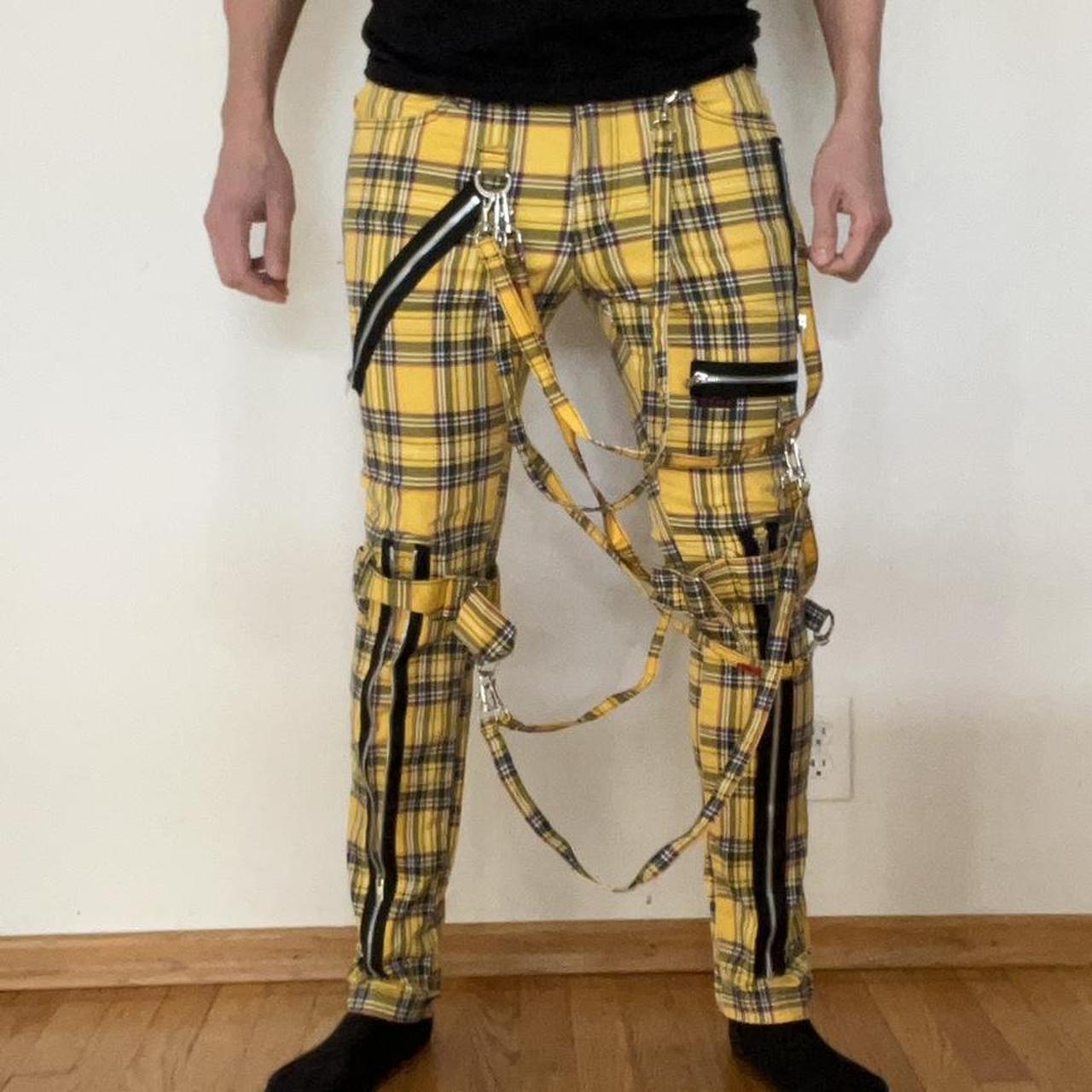 Tripp NYC punk bondage pants with two extra straps... - Depop