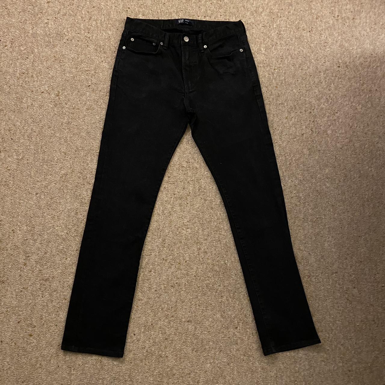 Gap Men's Black Jeans Depop