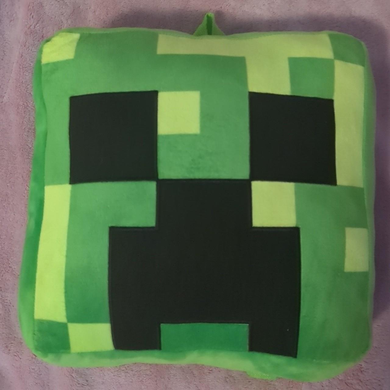 Minecraft creeper plush backpack, no tags, perfect... - Depop