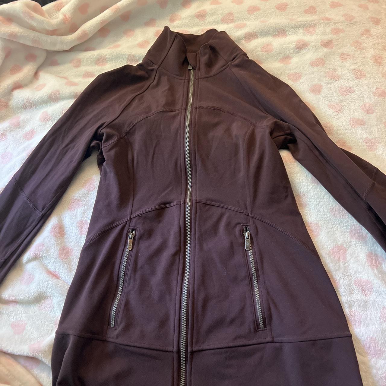 plum lululemon define jacket size 4 #lululemon - Depop