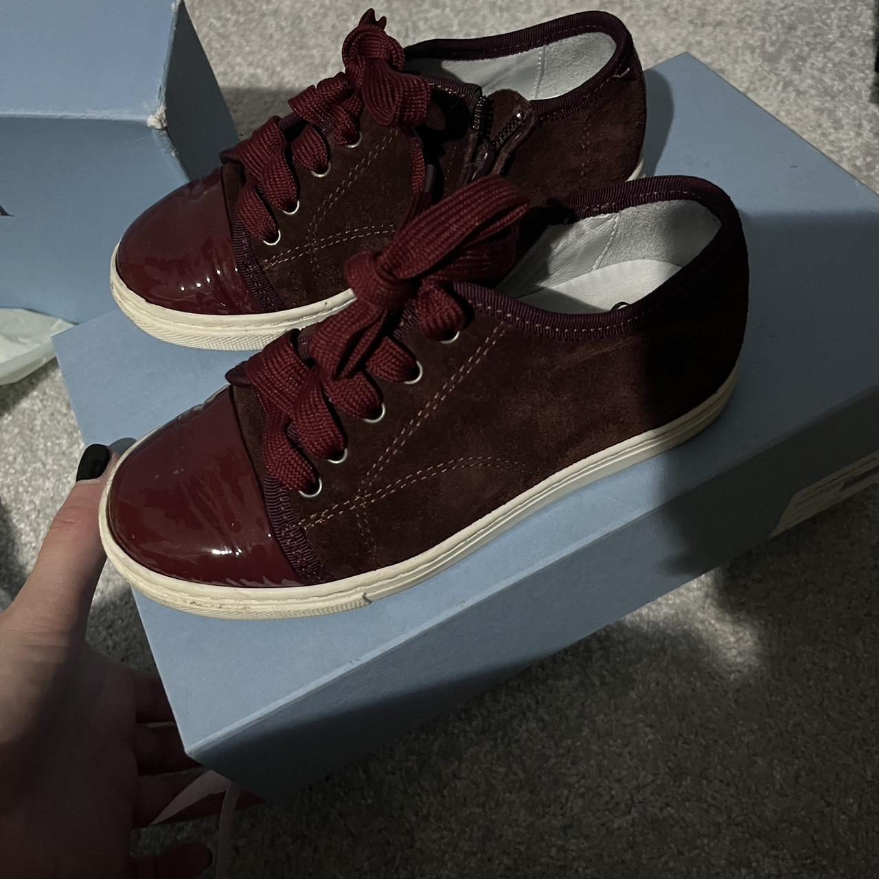 Kids lanvin sale trainers