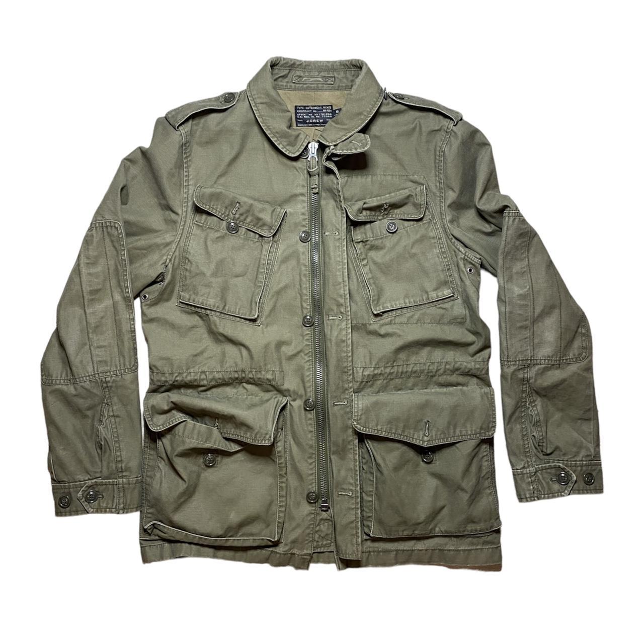 vintage J.CREW miritary jacket am - アウター