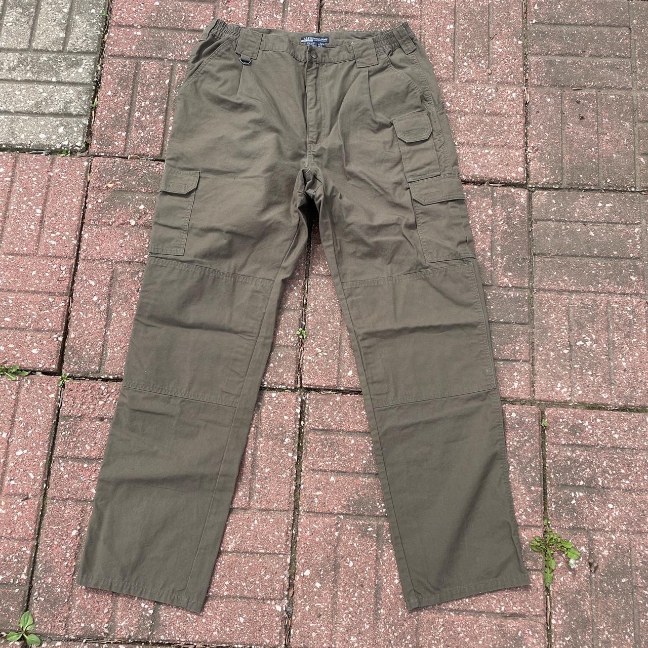 511 Tactical Cargo Pants In a brown with like an... - Depop