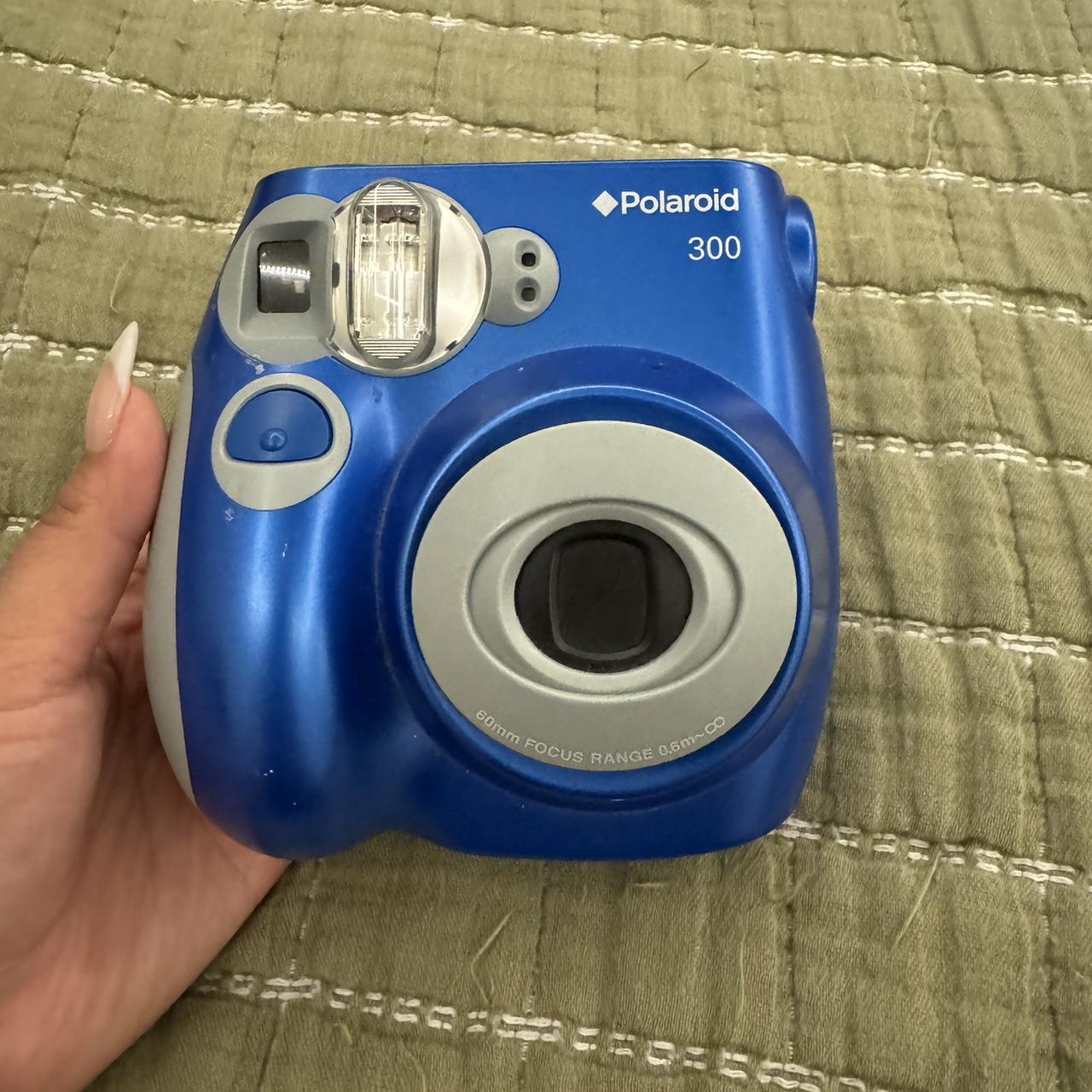 Blue Polaroid camera works perfect just needs new... - Depop