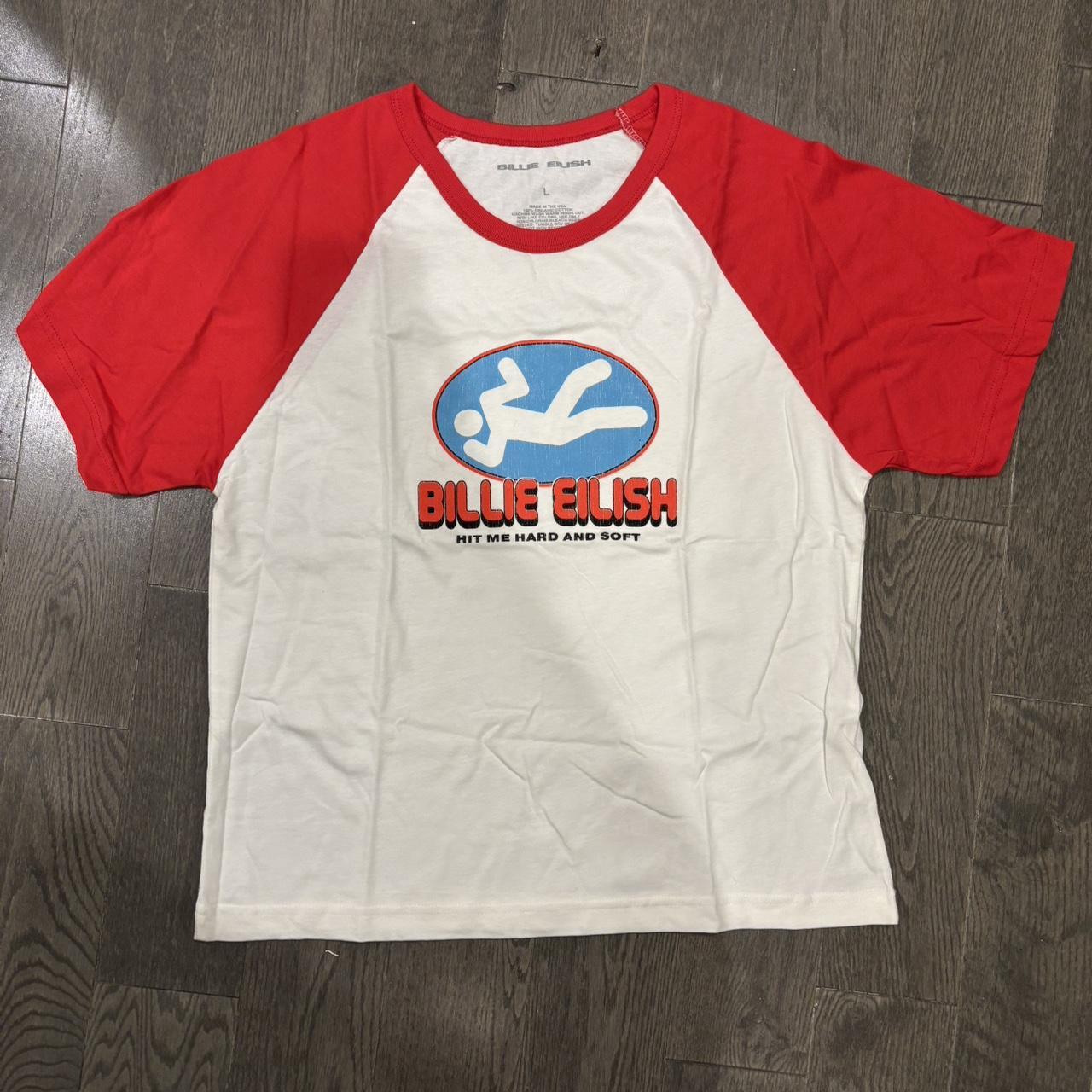 Billie Eilish HMHAS TOUR Tシャツ M Official Billie Eilish HMHAS merch Size large Never | Depop