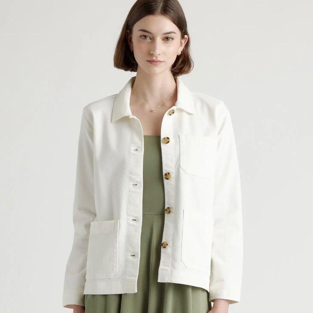 Stretch Cotton Twill Chore Jacket