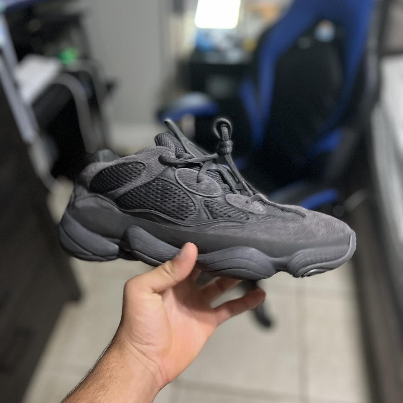 yeezy 500 all black