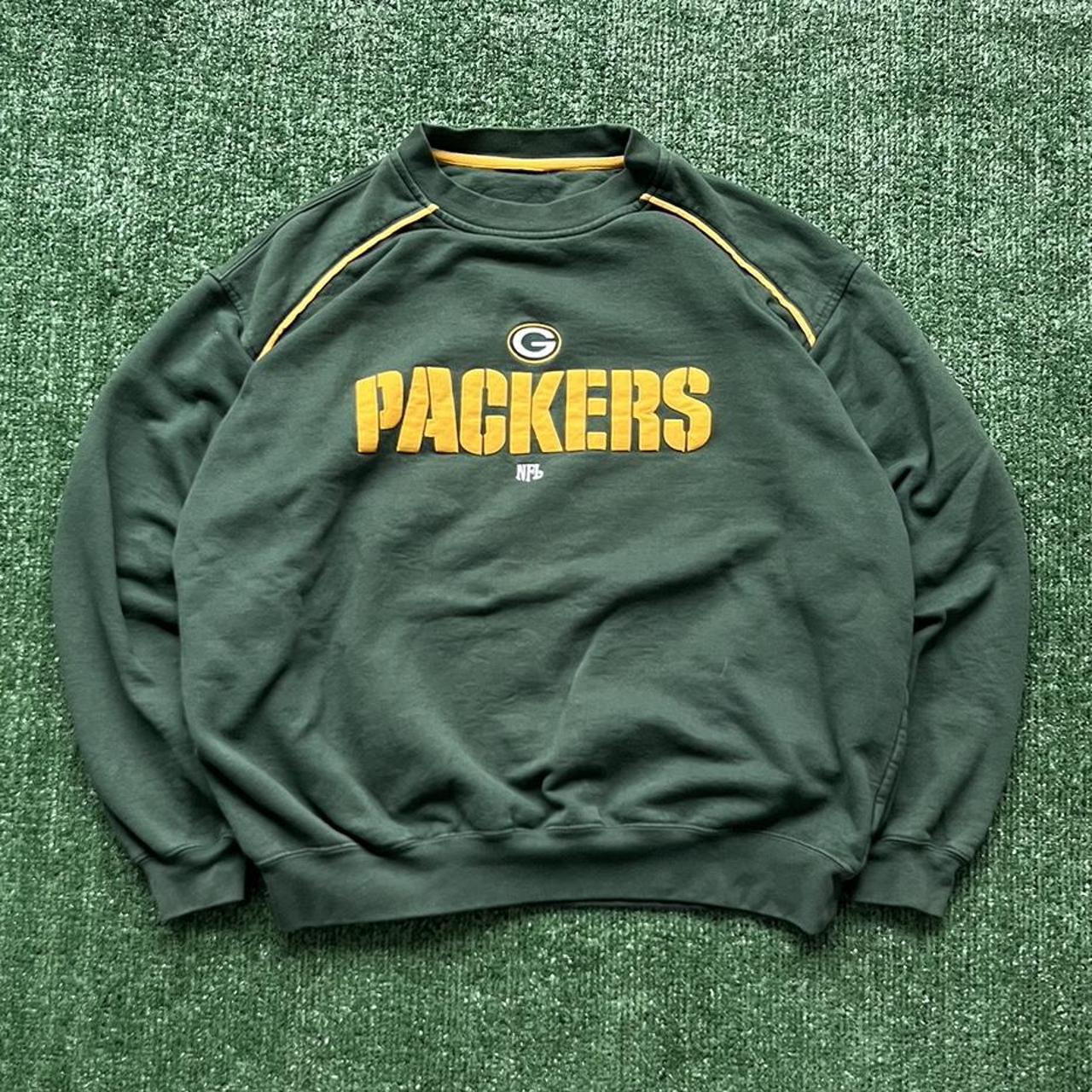 Vintage NFL Packers Crewneck Sweatshirt With Sleeve Patch