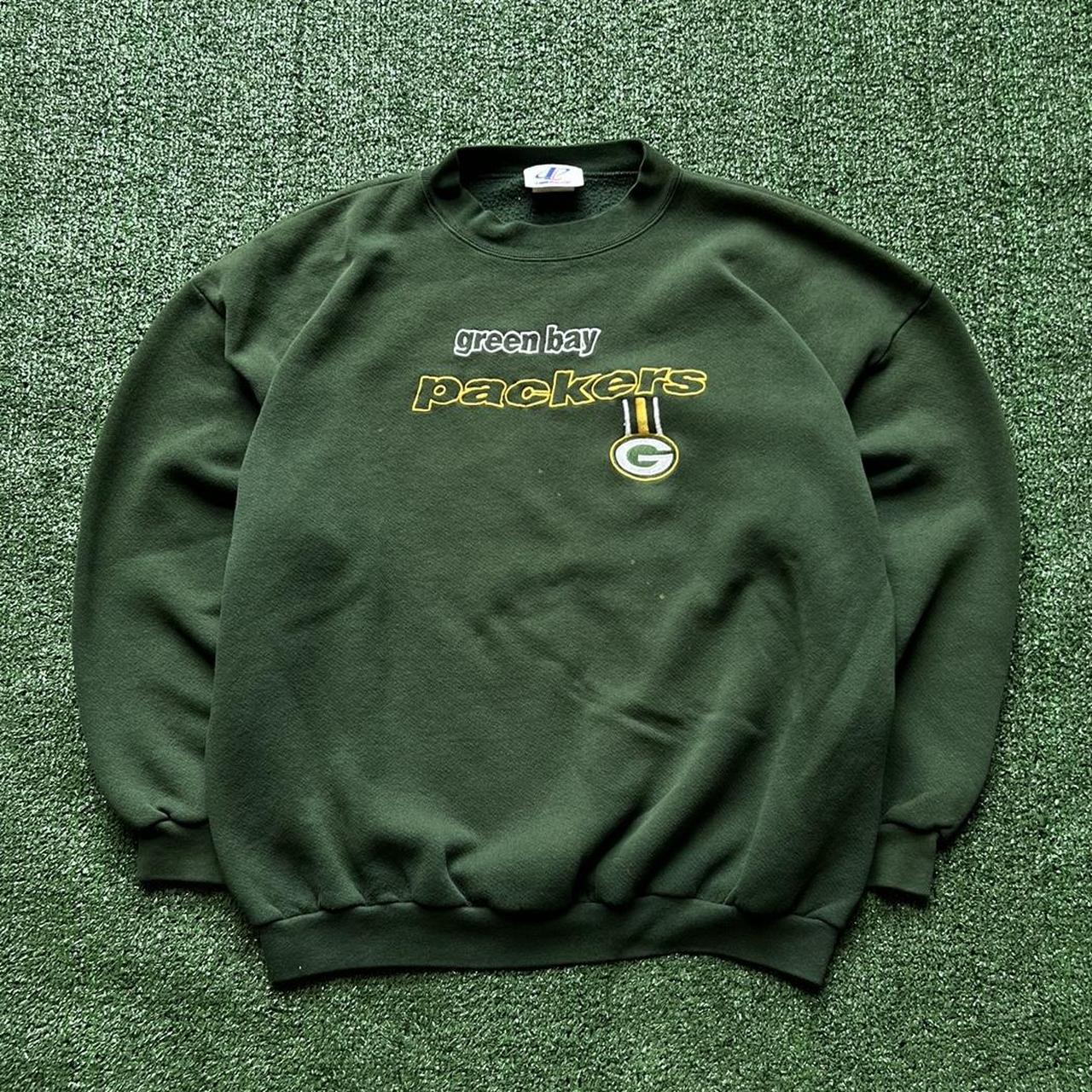 Vintage GreenBay Packers crewneck sweatshirt. Mens - Depop