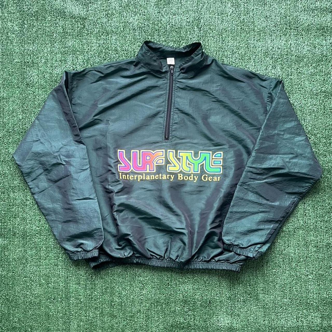 Vintage Surf Style Windbreaker Pit To Pit Depop 6527