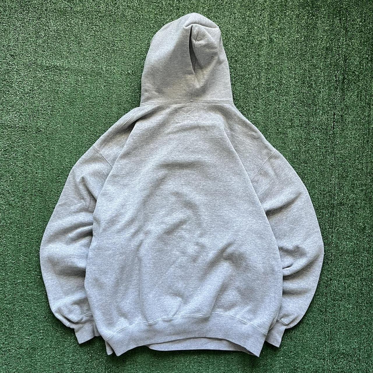 Vintage Unathletic Dept reverse weave hoodie Pit to... - Depop