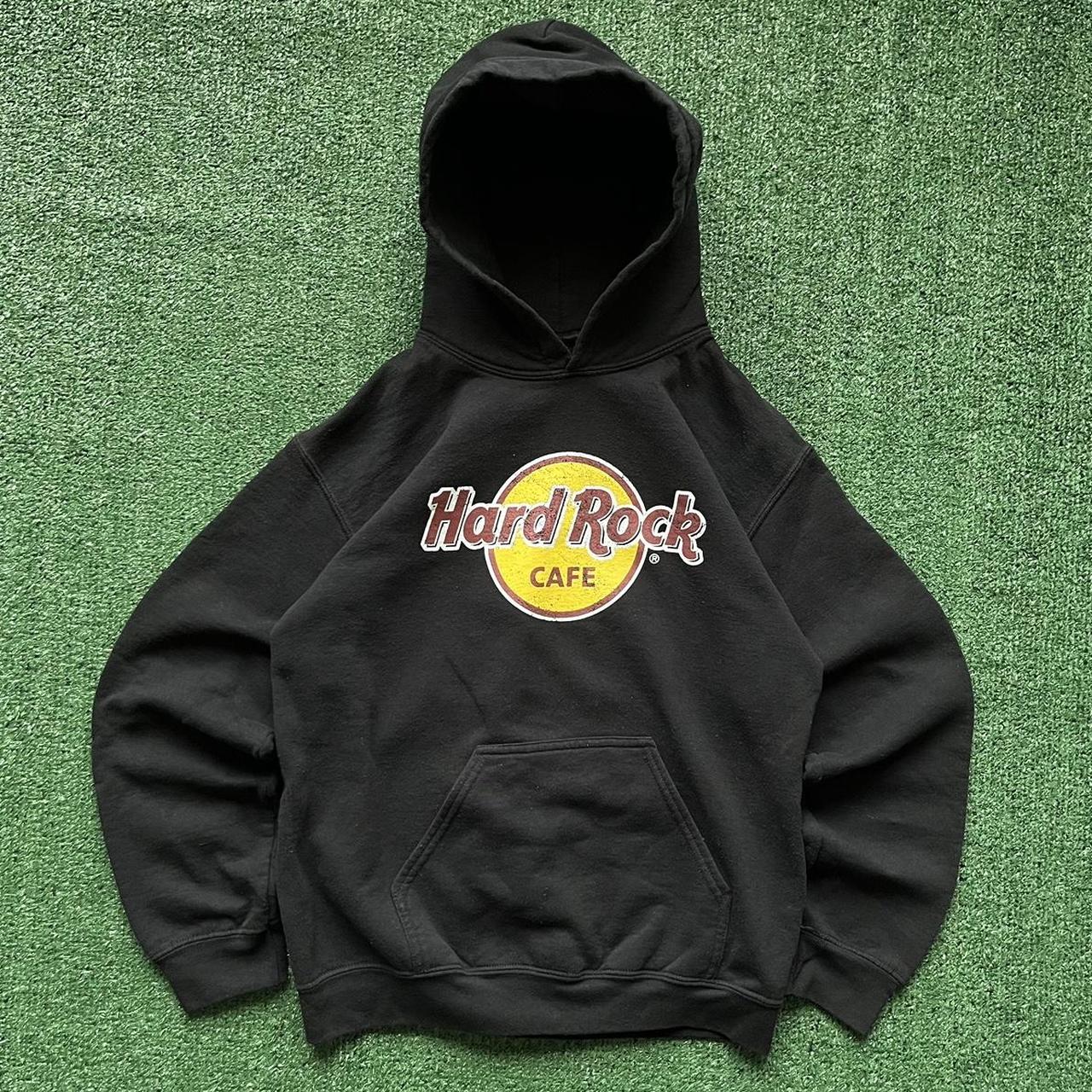 Black hard best sale rock cafe hoodie