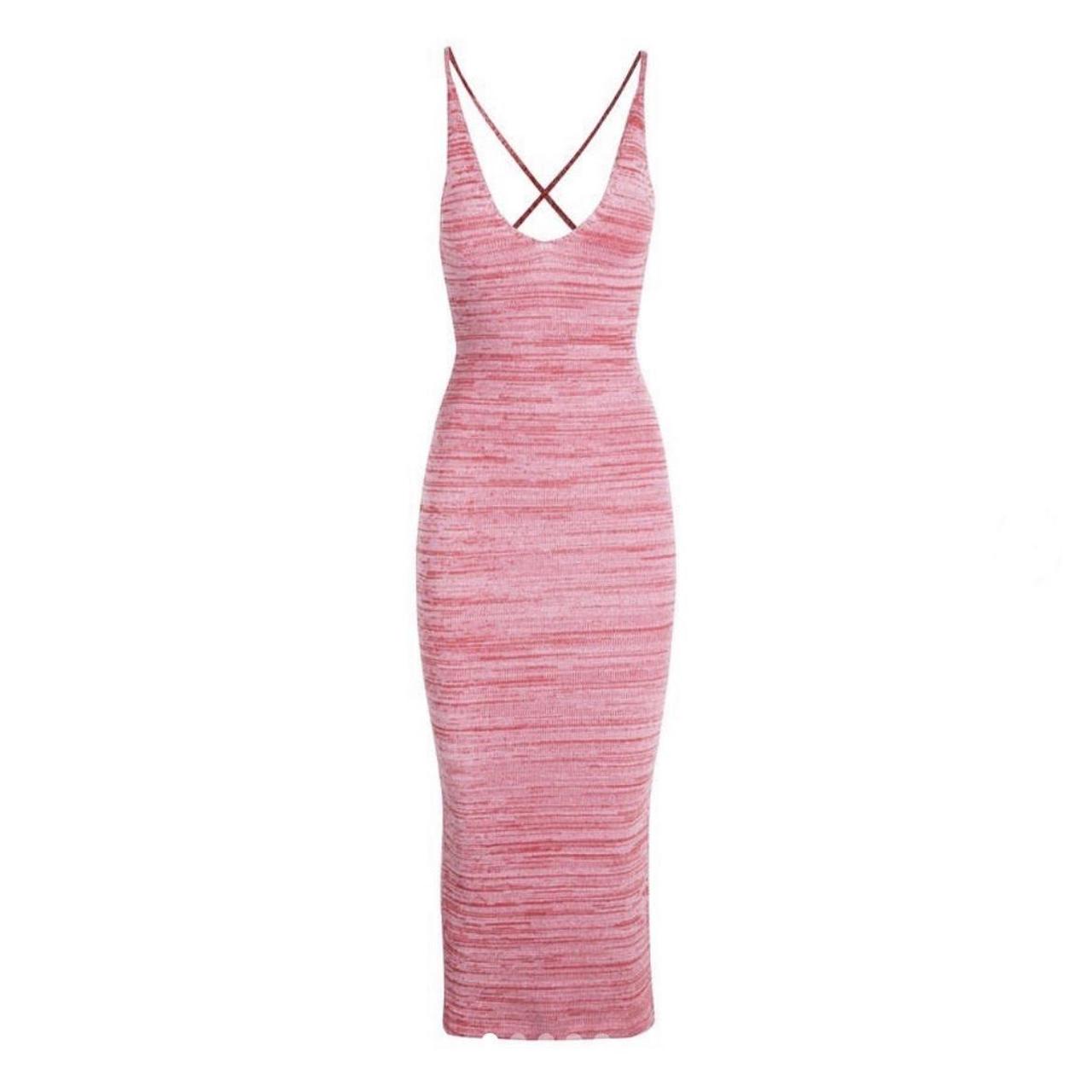 Asta Resort Dolce Midi Dress - Pink (Size S). Worn... - Depop