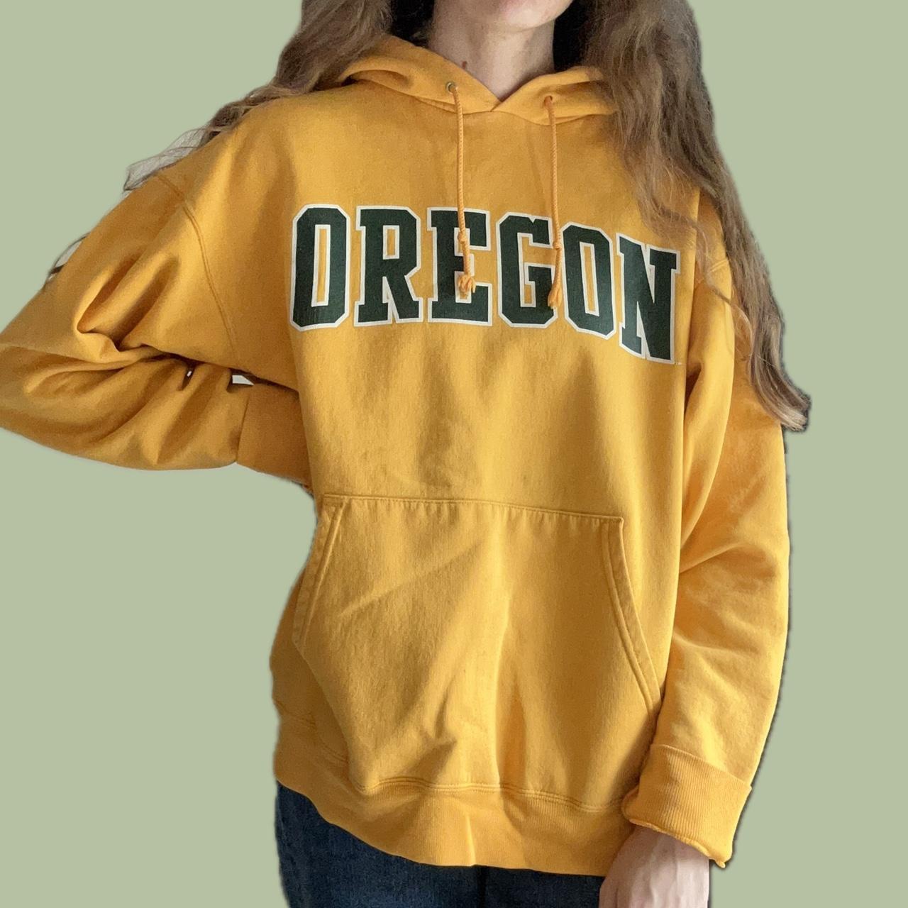 Medium Champion Oregon Ducks Hoodie Sweatshirt