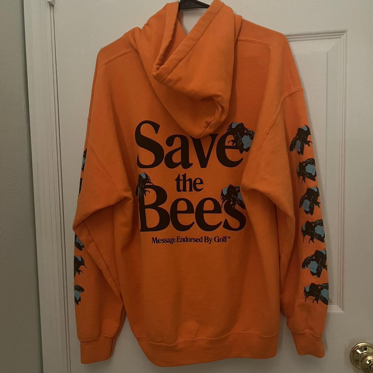 golf wang save the bees hoodie size L tiny stain Depop