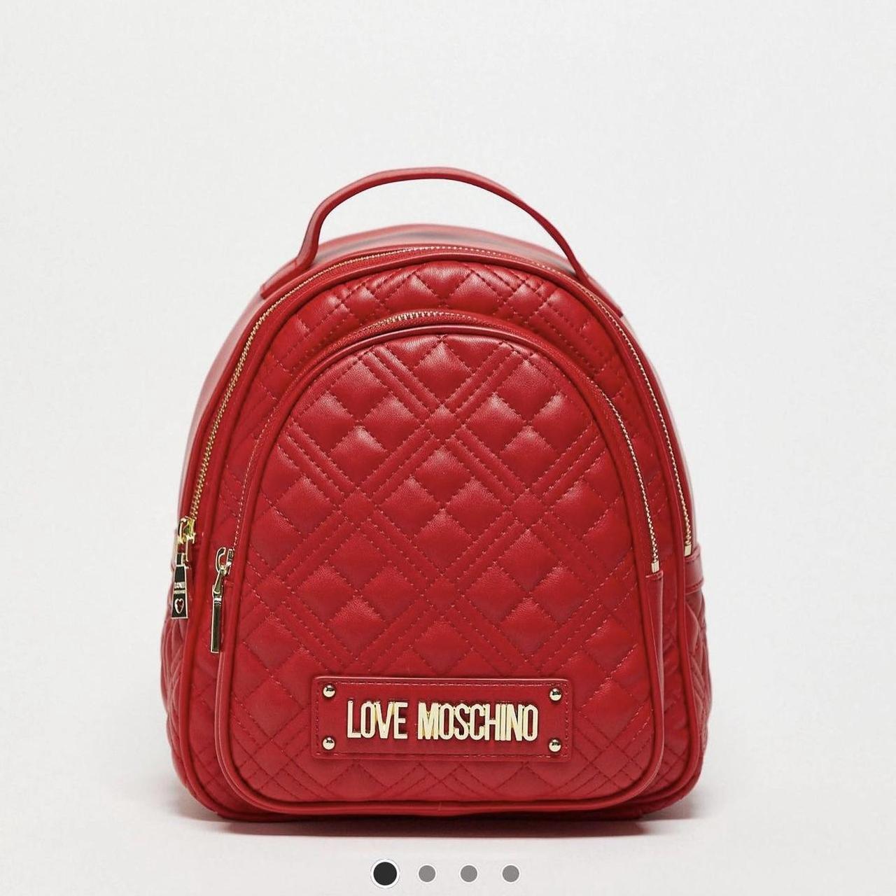 Love moschino deals backpack red