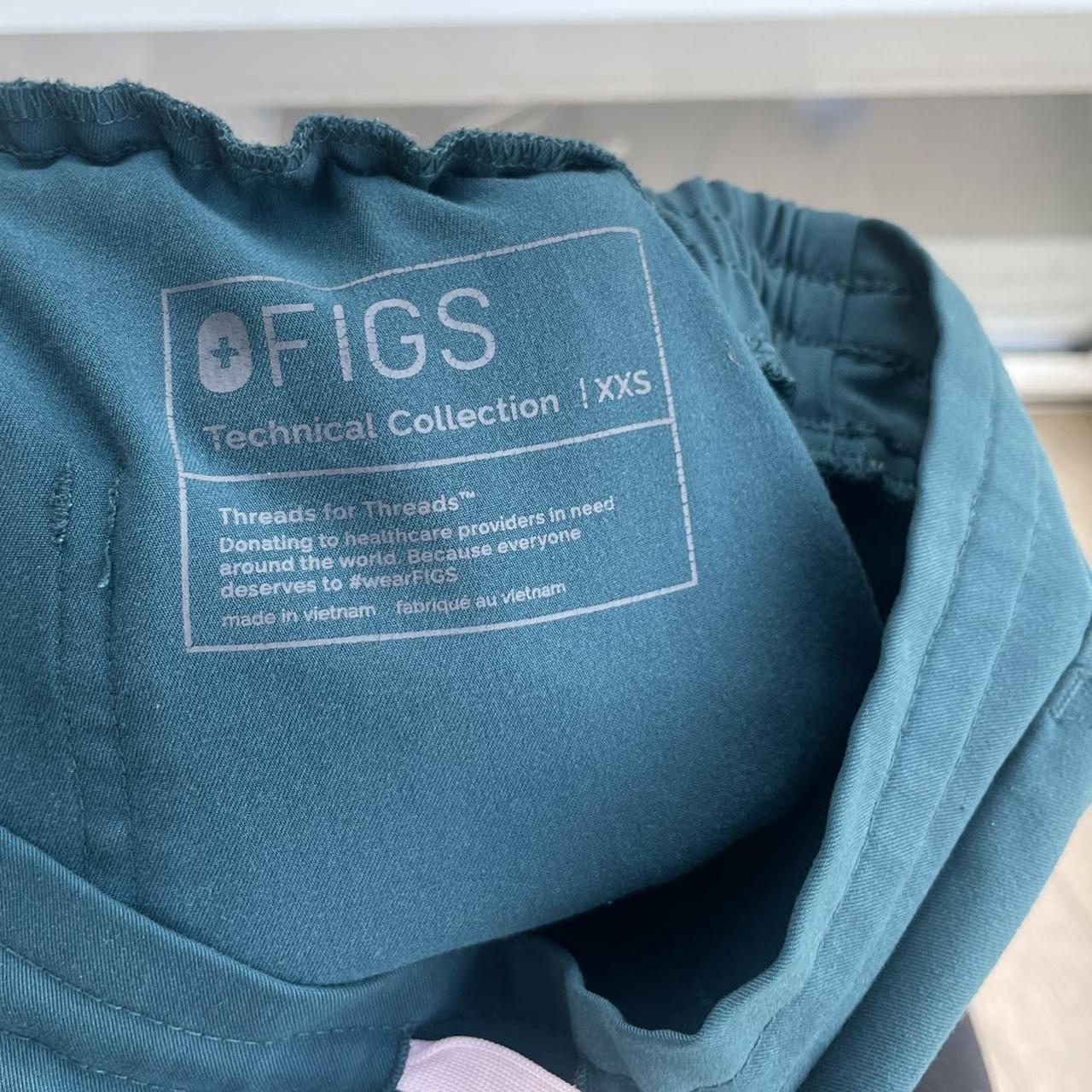 Figs scrub pants! Teal/blue - green scrub bottoms, - Depop