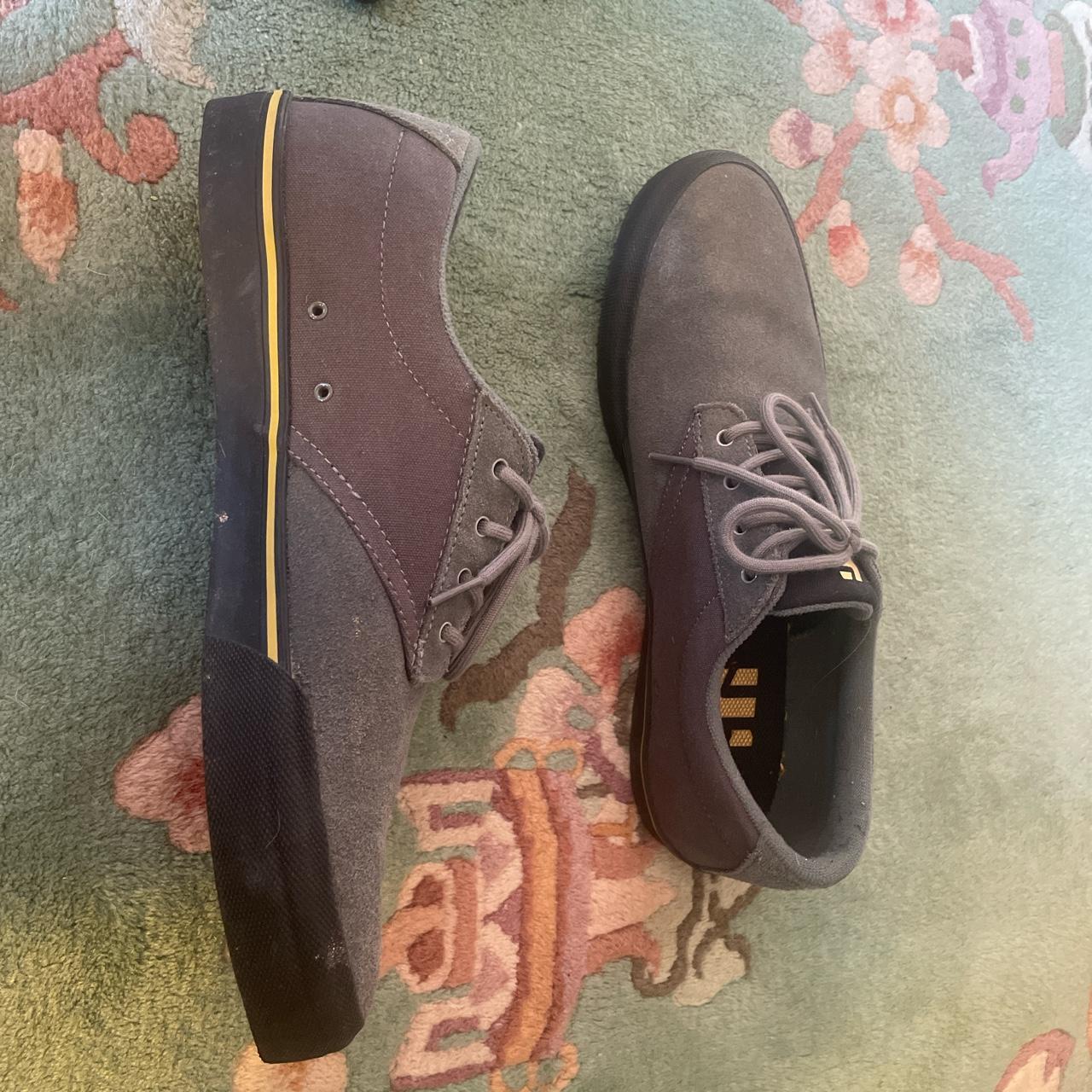 Etnies Men's Grey and Black Trainers (4)