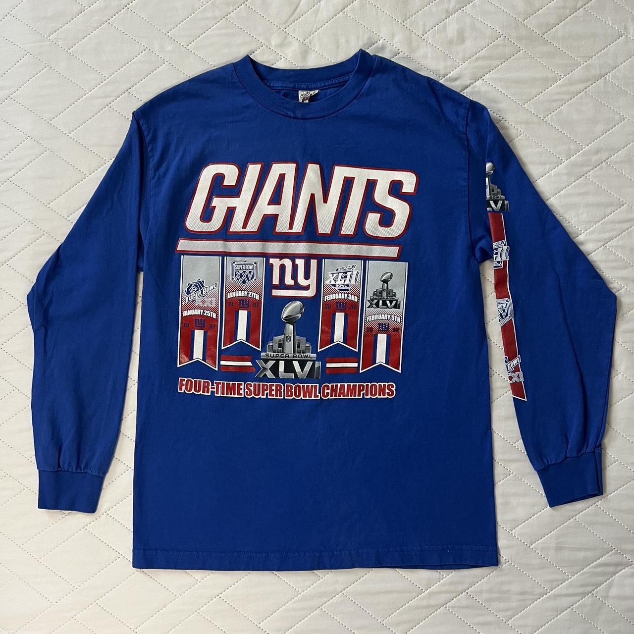 Vintage New York Giants T-shirt Really cool tee - Depop