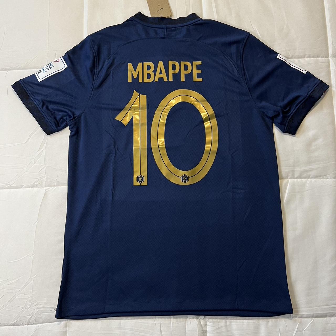 France 2022 World Cup - Home Jersey 🔥 Kylian Mbappe... - Depop