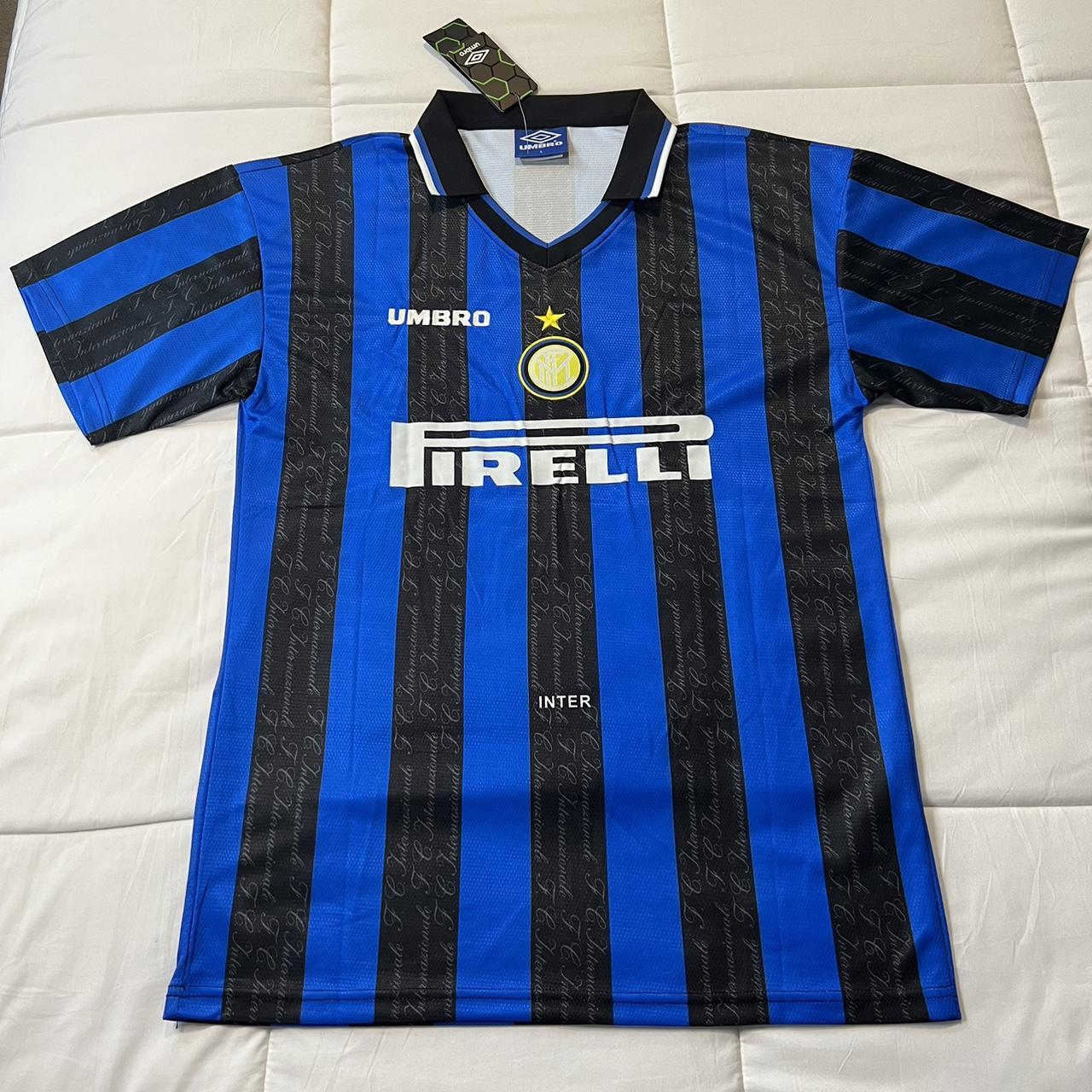 Retro 97/98 Inter Milan - Home Jersey 🔥 Ronaldo R9... - Depop