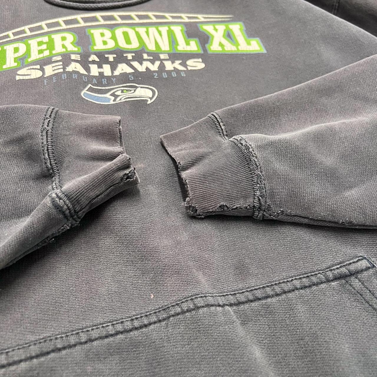 Mens Reebok Seattle Seahawks Hoodie Size Large No - Depop