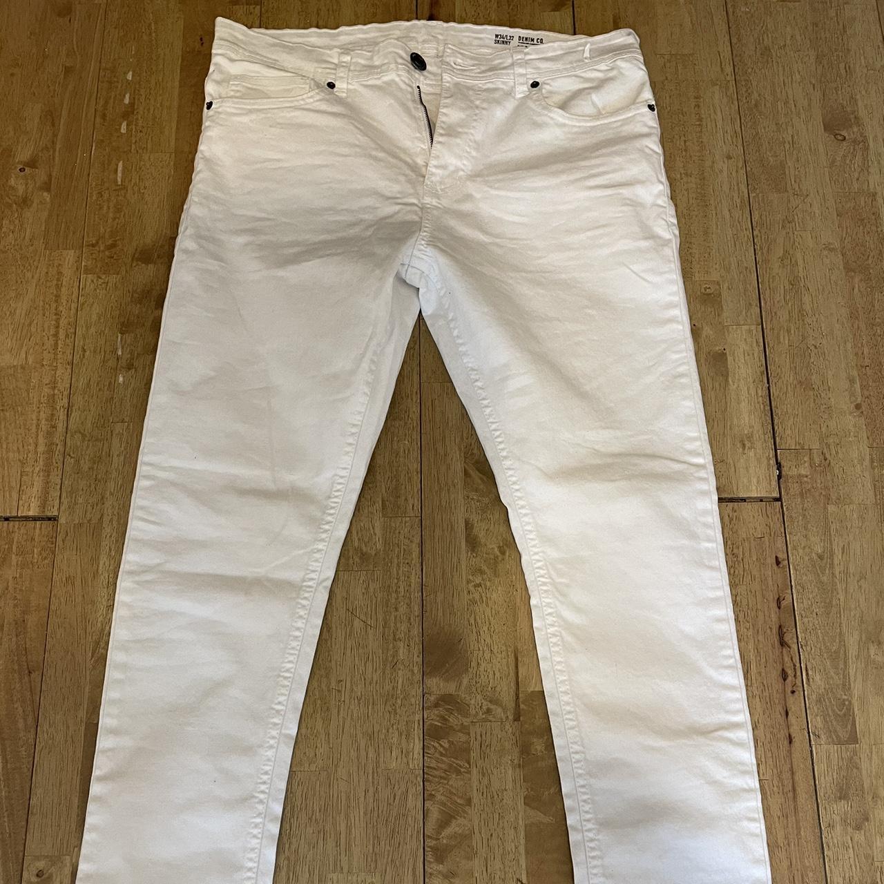 Zara Men's White Trousers | Depop