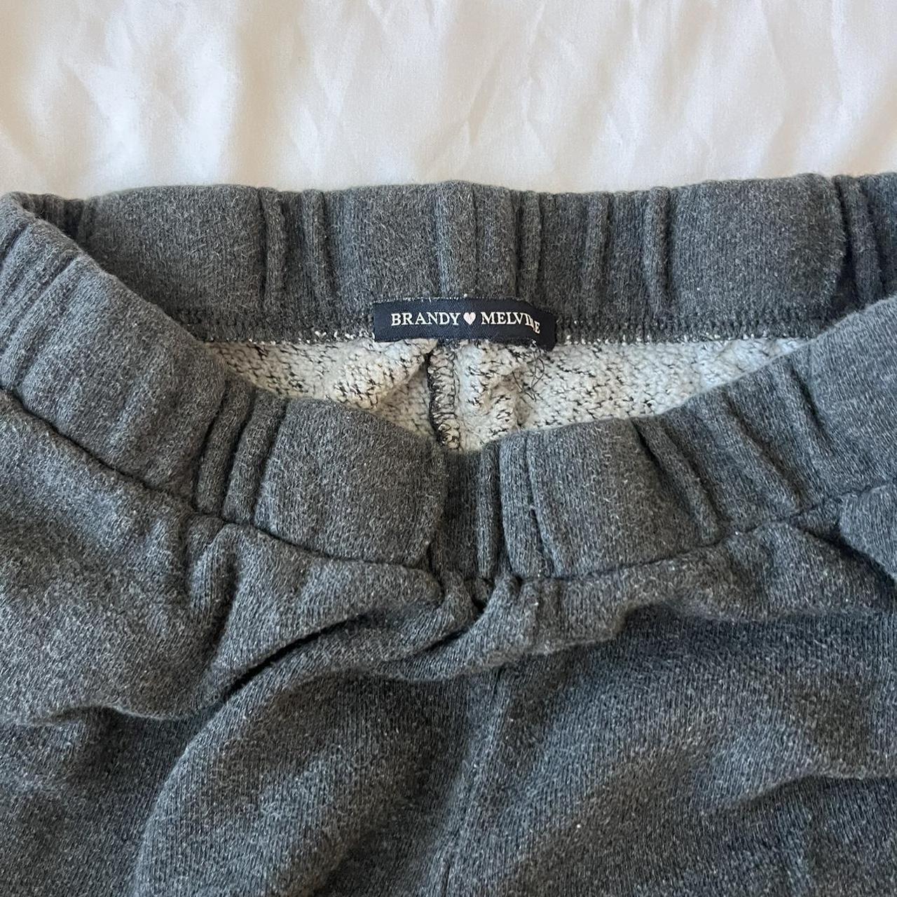 brandy melville sweatpants small tear in knee Depop