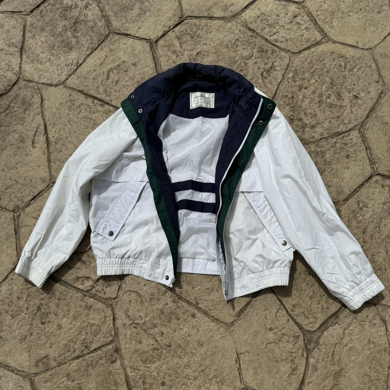 Towne by London Fog white nautical vintage Depop