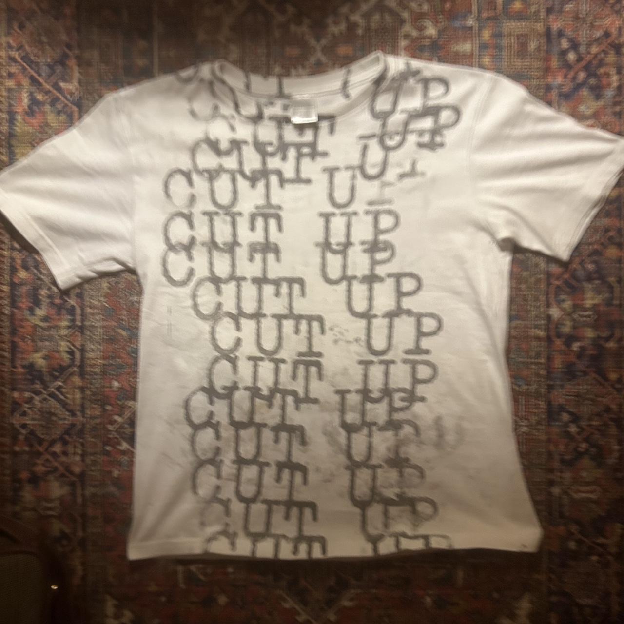 NUMBER (N)INE 02SS モダン期CUT UP Tシャツ サイズ2 ☆NUMBER (N)INE