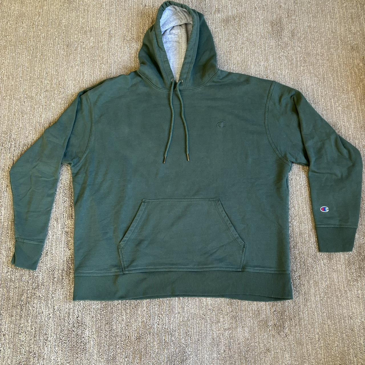 Champion forest green hoodie online