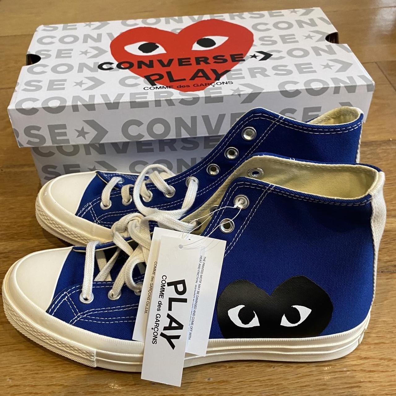 washing comme des garcons converse