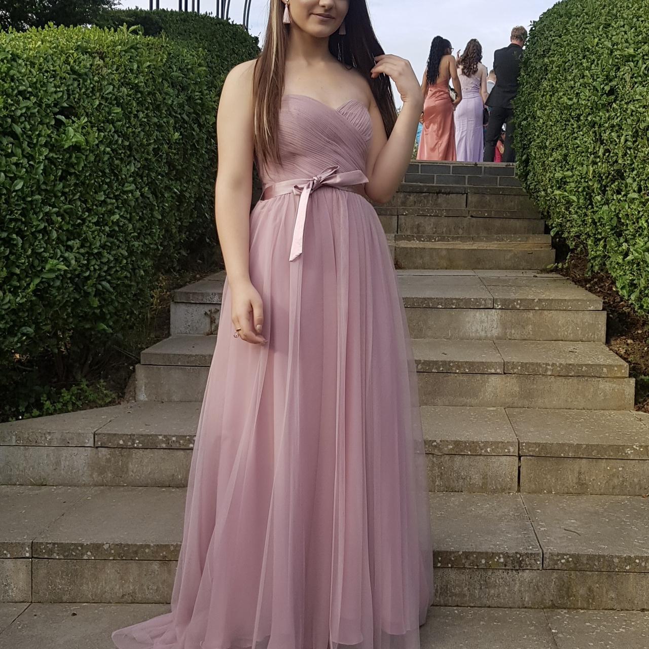 prom dress from boutique in pink worn once at prom