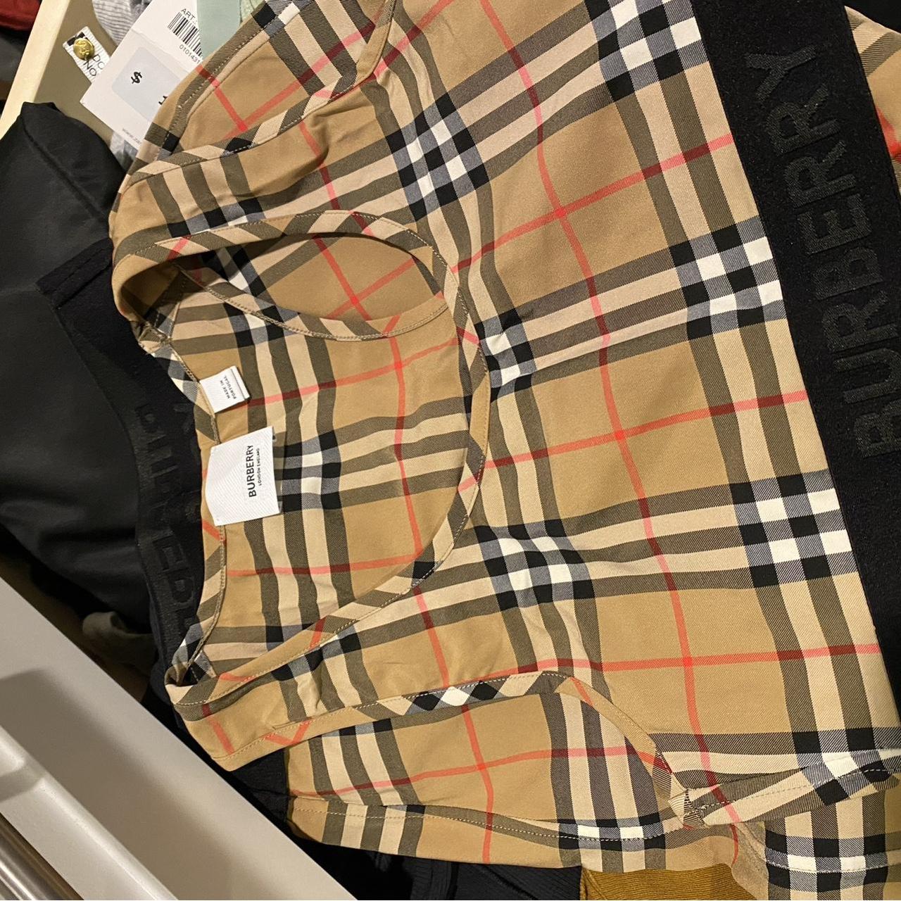 Burberry Sports Bra and Leggings set Worn once. Dry... Depop