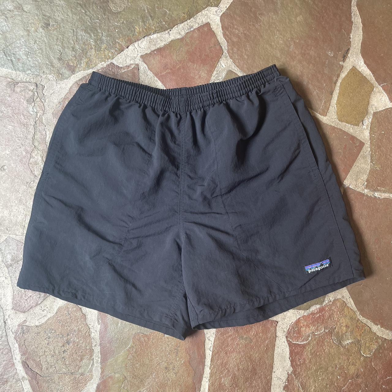 Patagonia Men's Black Shorts | Depop