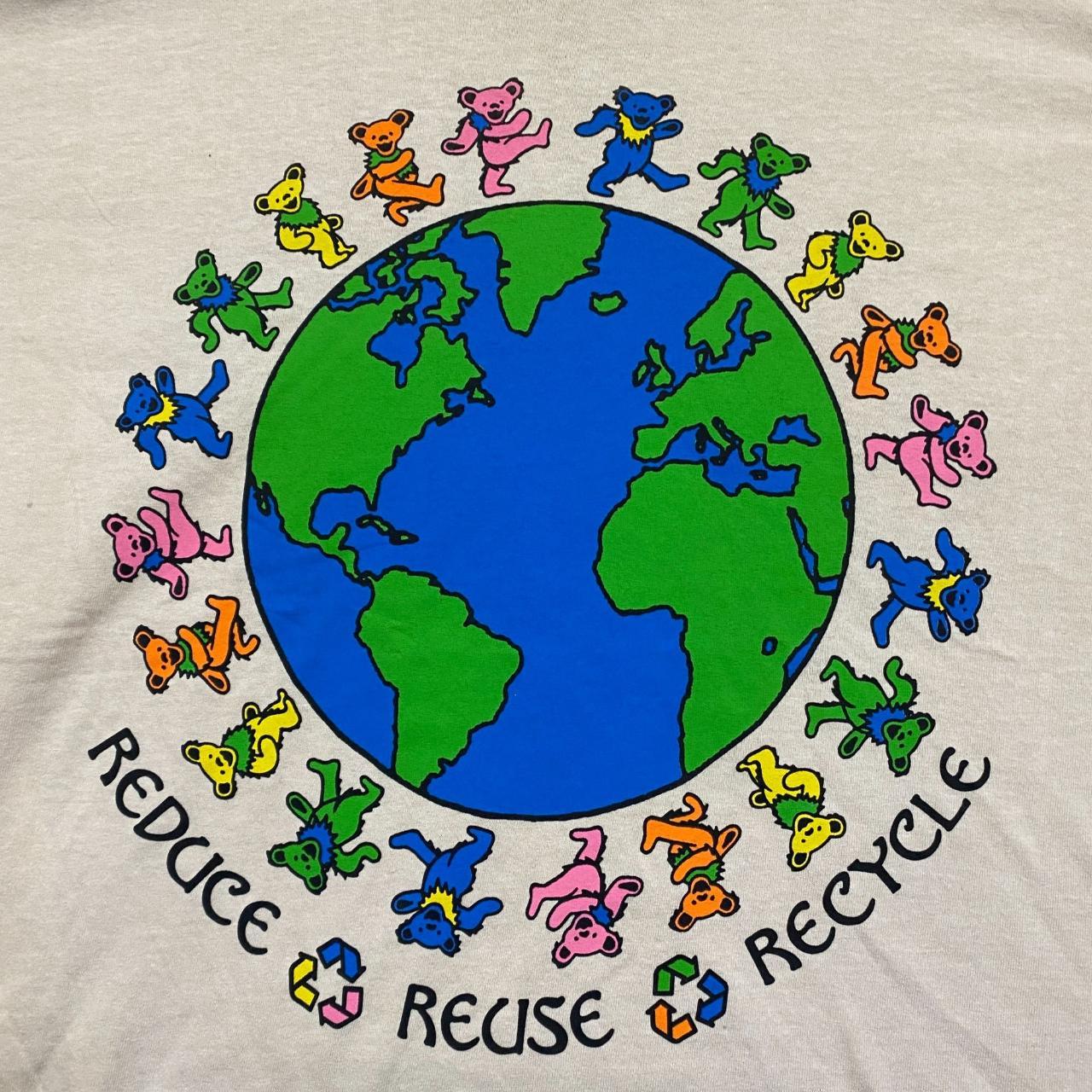 Grateful Dead Reduce Reuse Recycle Rock Tee L approx... - Depop