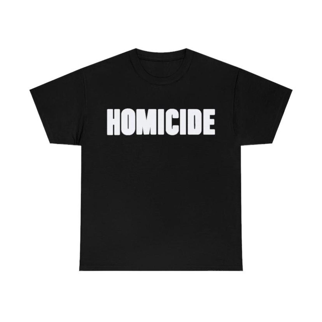 Playboi Carti Homicide Tee Reprint Sizes - Depop