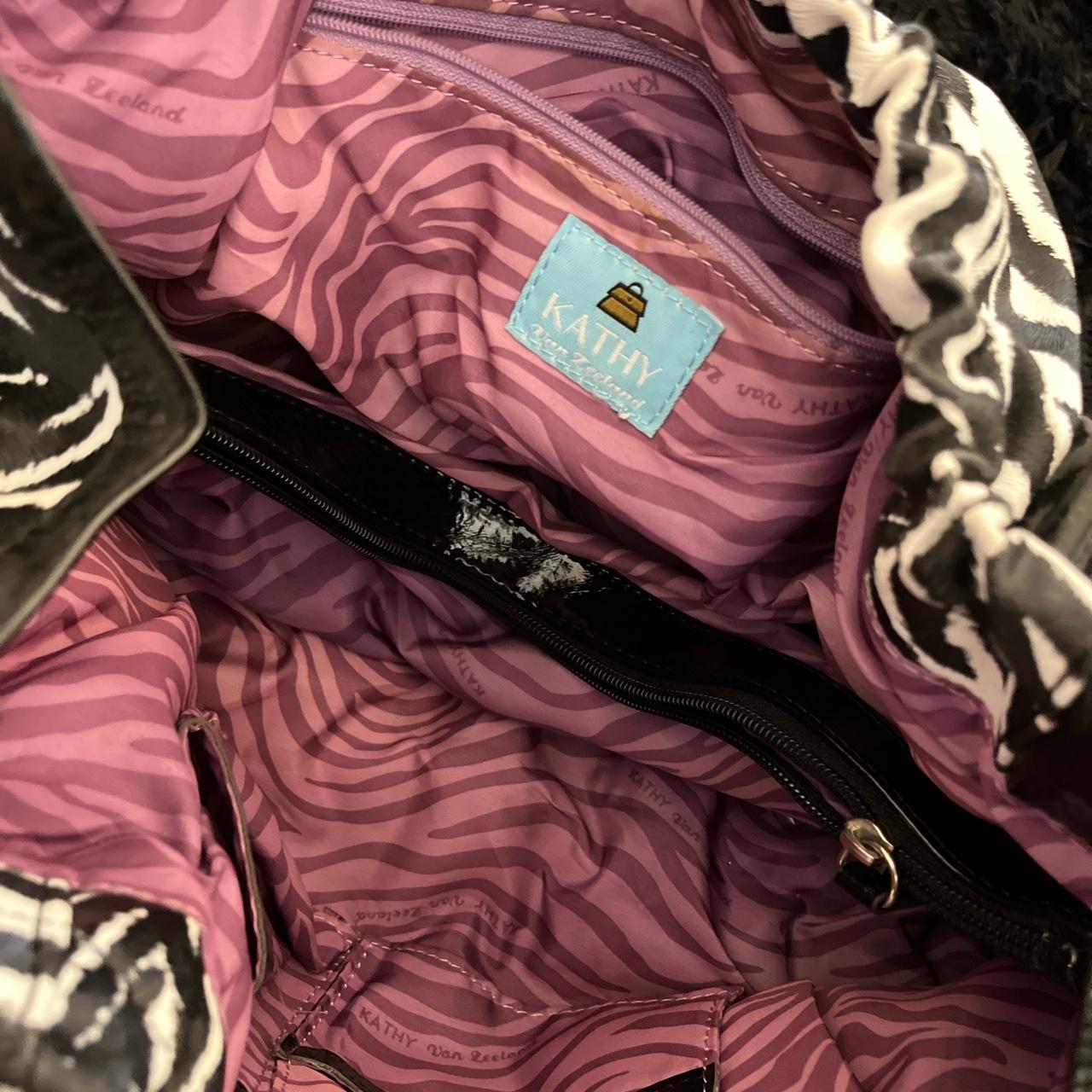 KATHY VAN ZEELAND Handbag Fabric Charms Pink Blue Silver Y2K £20.77 -  PicClick UK